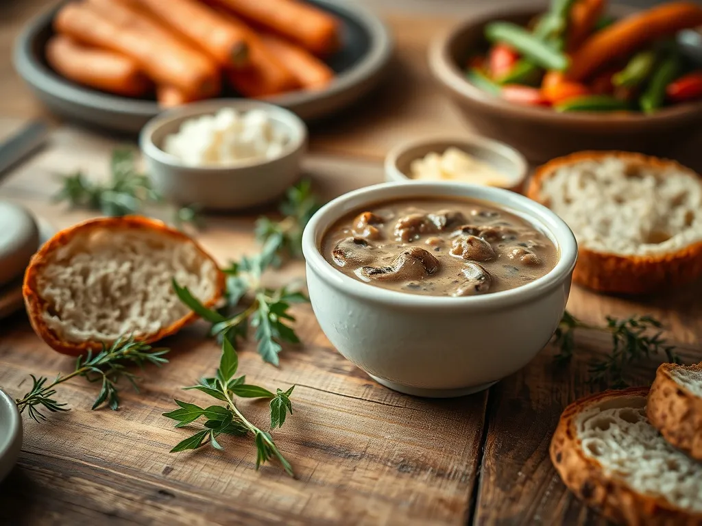 Sos grzybowy z czym podawać? Oto najlepsze propozycje!